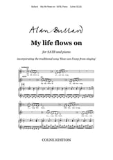 My life flows on SATB choral sheet music cover